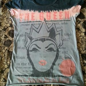 Disney Parks Tie-Dye wicked queen shirt SIZE S